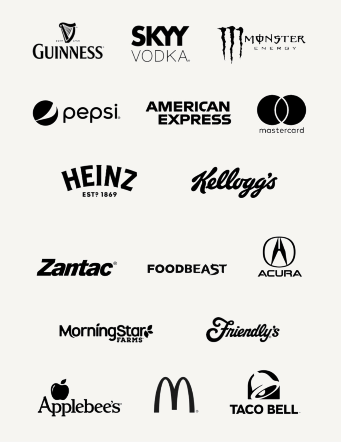 Devour Power partner brands lineup supplied by Devour Power