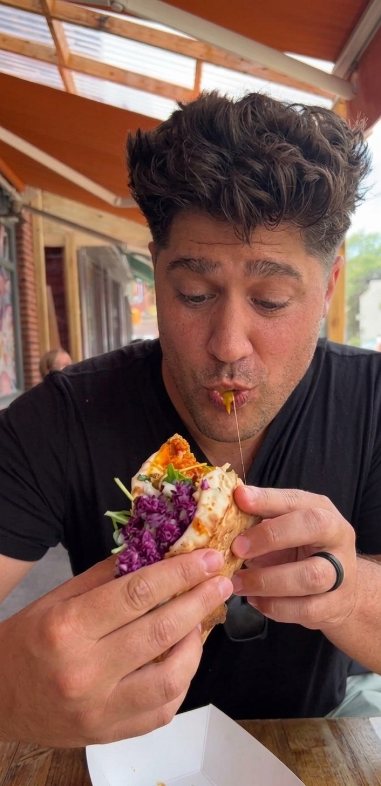 Greg at Taco Mahal